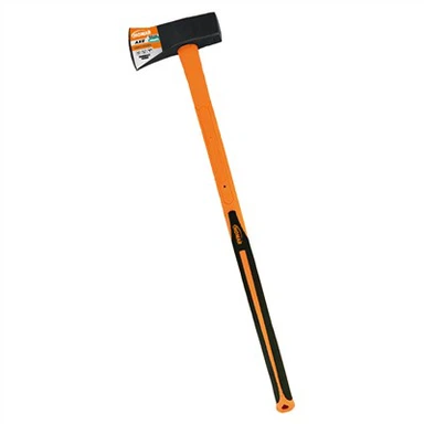 Gasilska sekira z dolgim lesenim ročajem